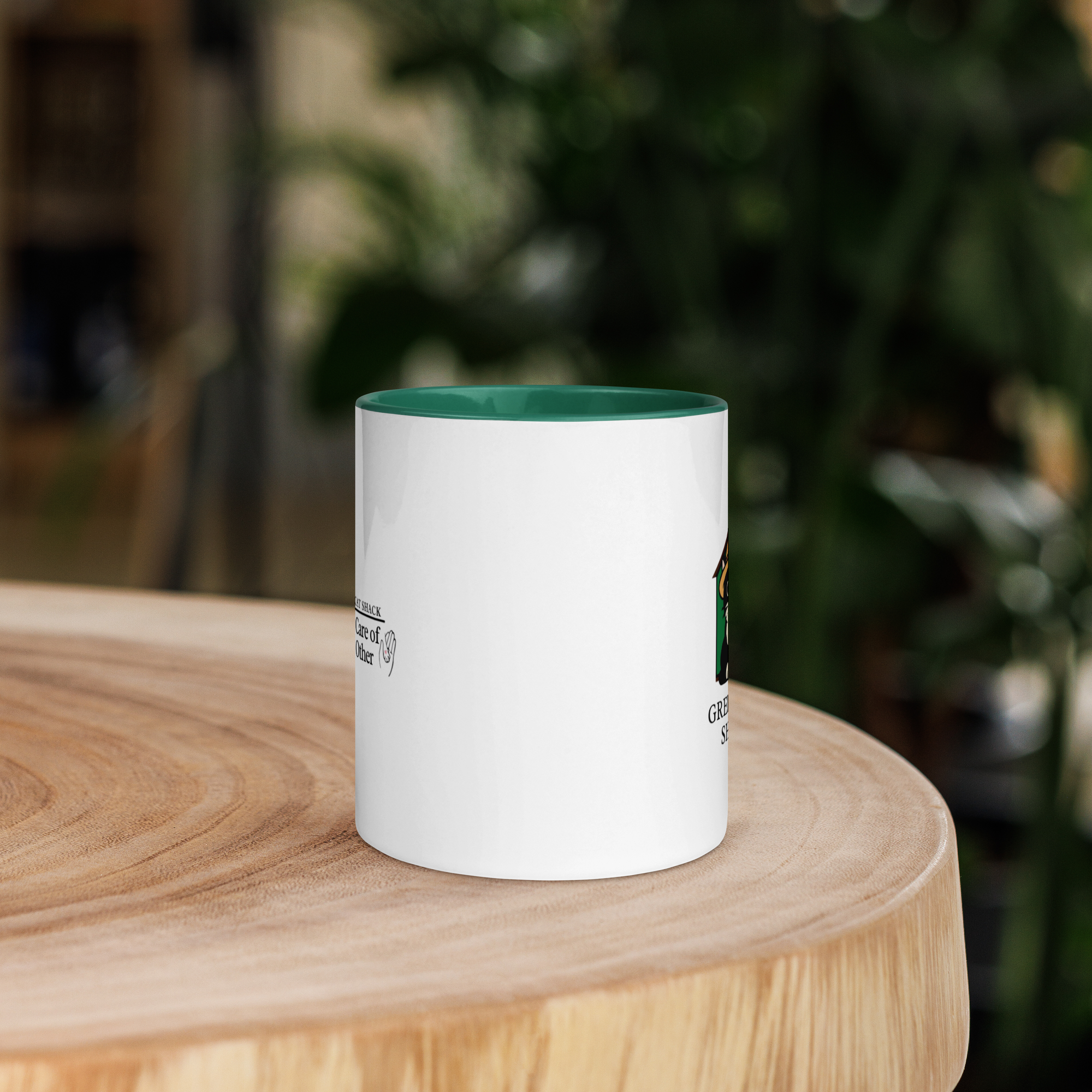 Catshack Logo - Mug with Color Inside